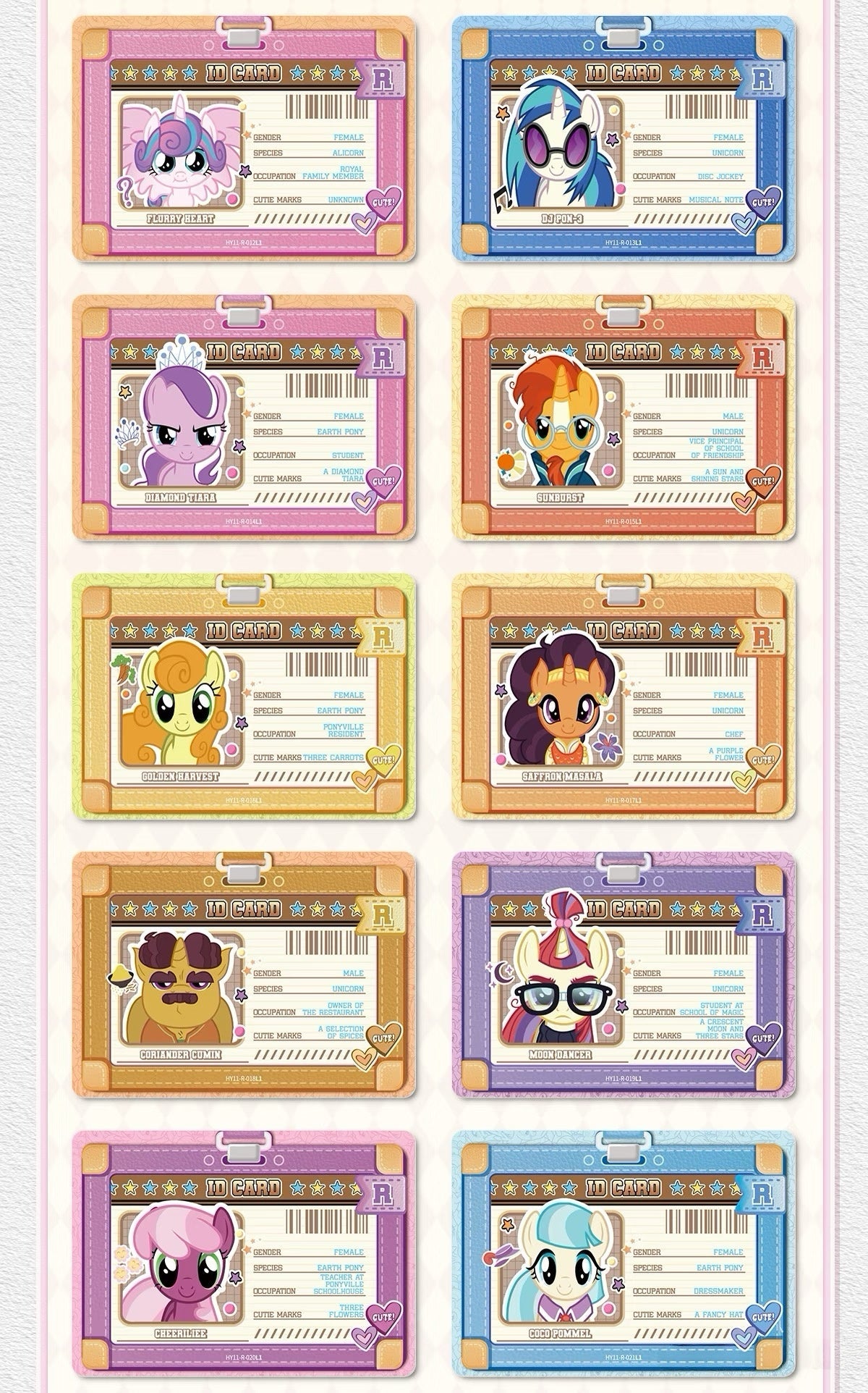 KAYOU My Little Pony Friendship Eternal Star Pack - Wave 1