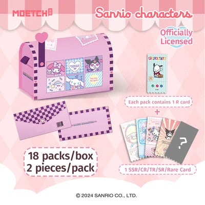 Sanrio Official Letter Box Card Set (20packs)inside