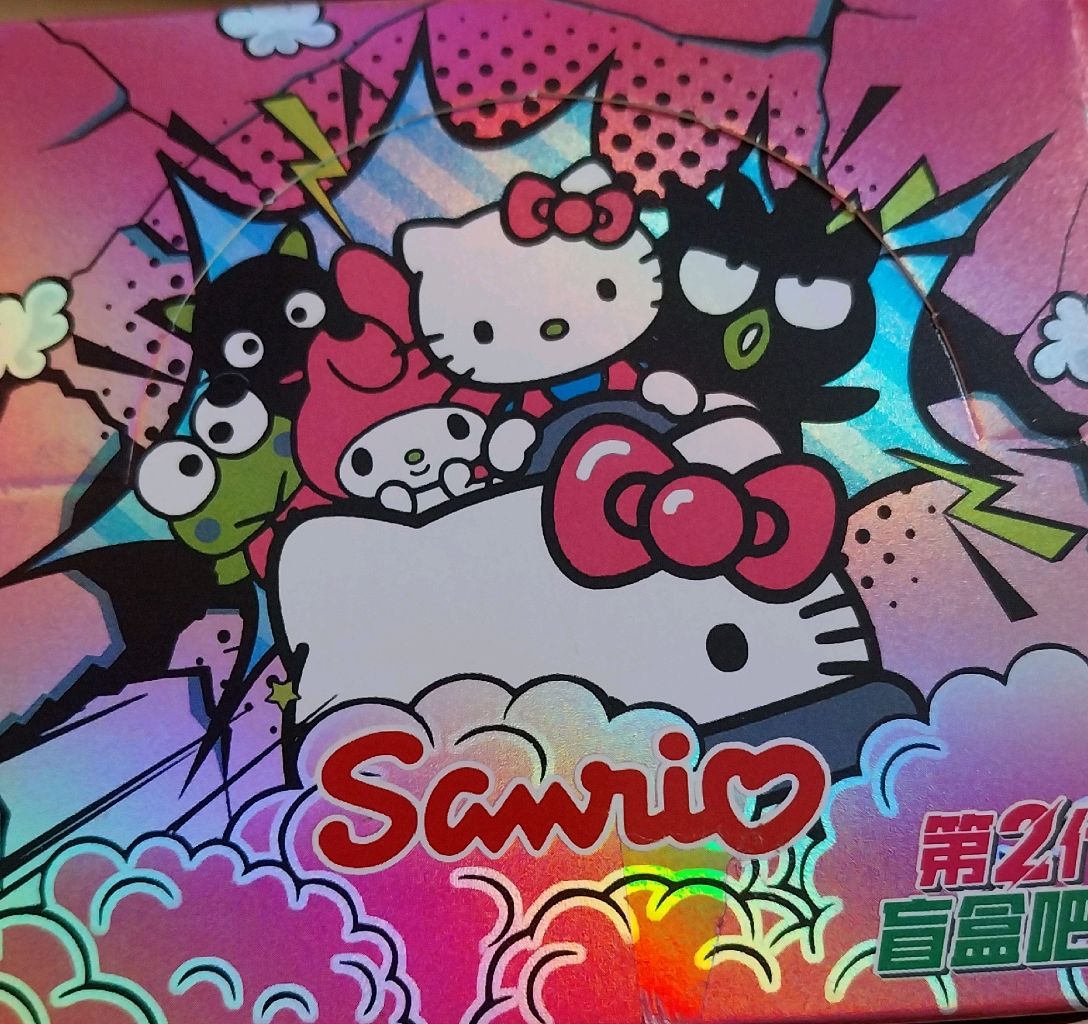 Sanrio Badges 75mm (With Transparent Card)