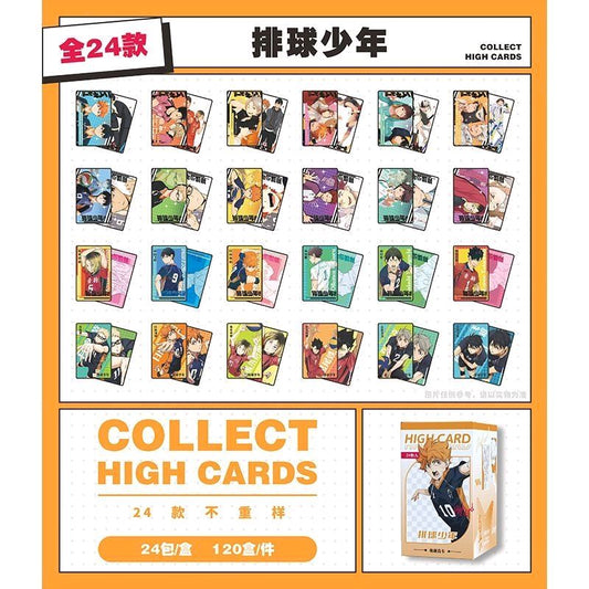 Haikyu Double Sided Acrylic Card Blind Pack