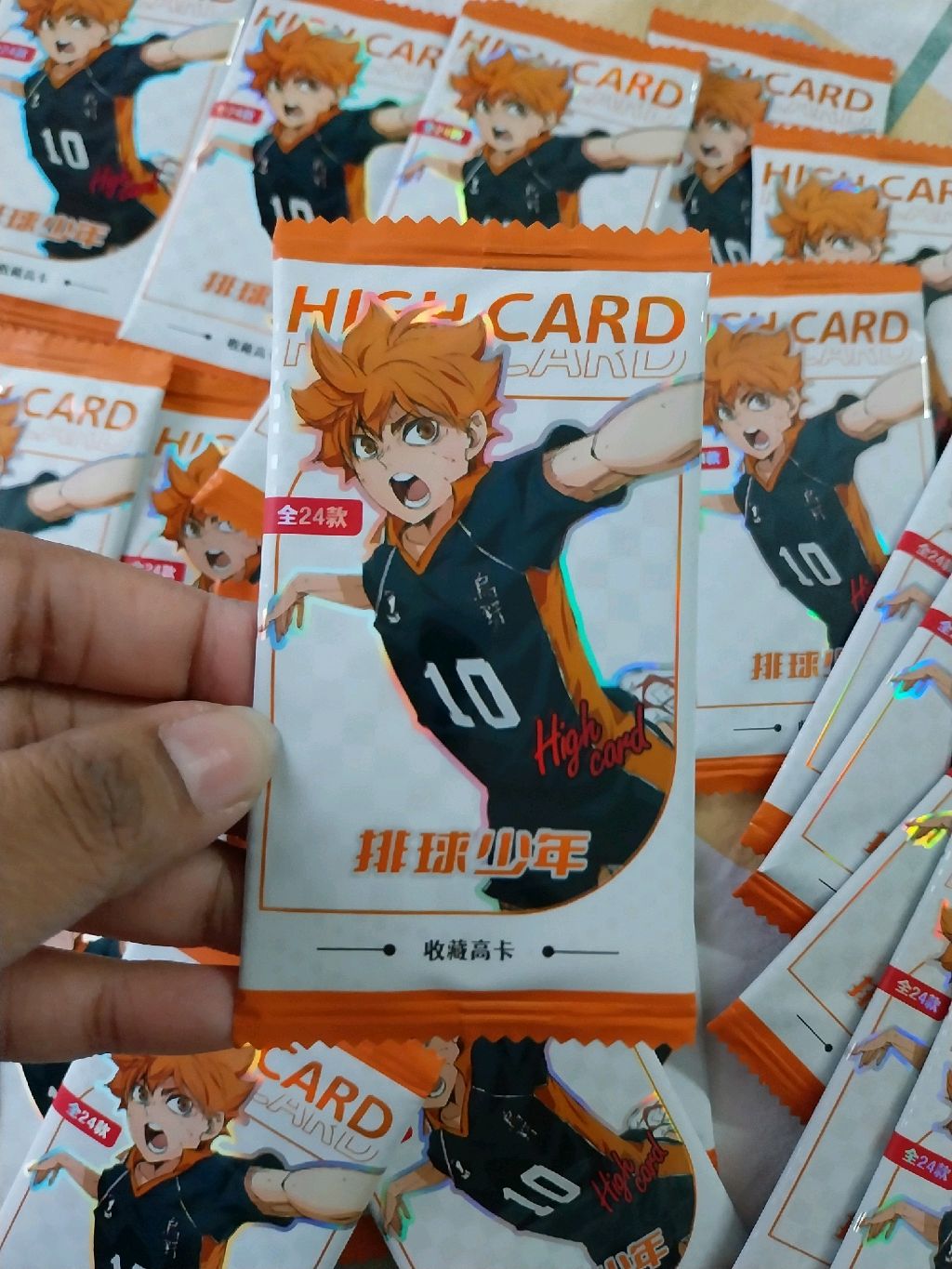 Haikyu Double Sided Acrylic Card Blind Pack