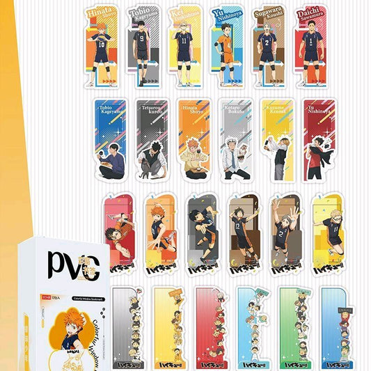 Haikyu Pvc Bookmark Blind Pack (Each Pack Contains 2 Bookmarks)