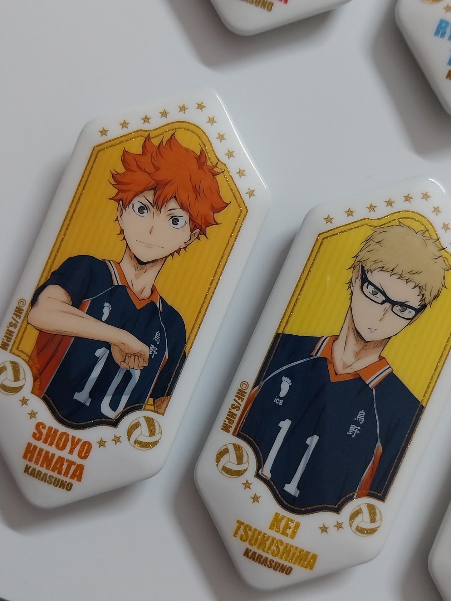 Haikyu hexagon badge blind bag [OFFICIAL]