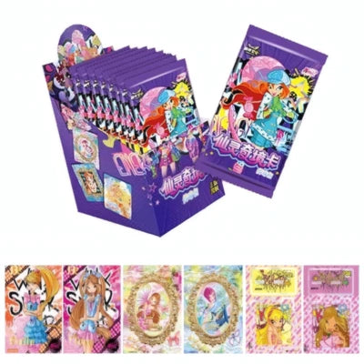 Chuangxia Culture ×  Winx Club Fairy Spirit Wonderland Anime Collection Trading Card 4cards/pack [OFFICIAL]