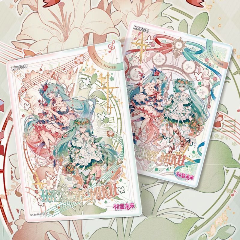 KAYOU×Hatsune Miku Future Qing Sound acrylic art card[OFFICIAL]