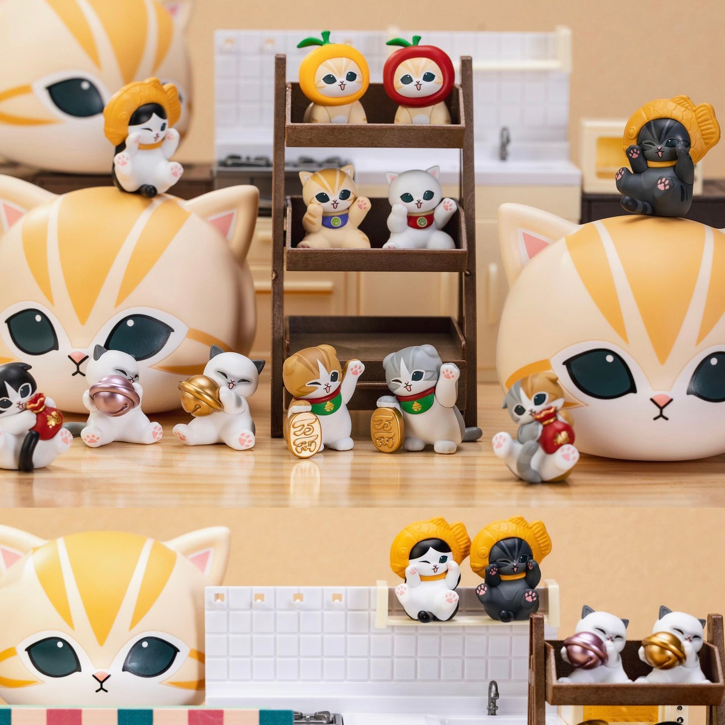 Funism×Mofusand figurine blind box 3pcs/pack [OFFICIAL]