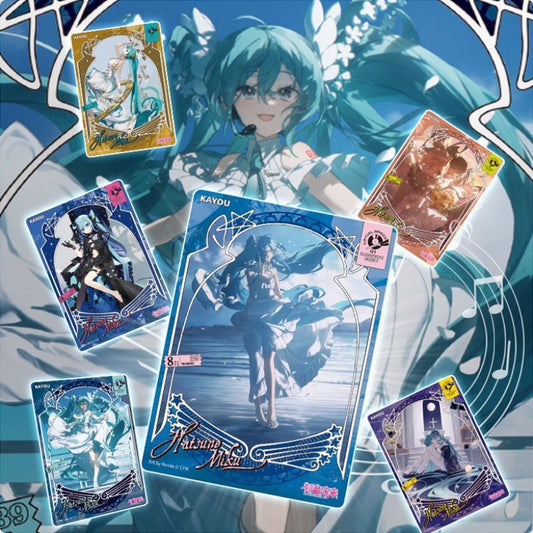 KAYOU×Hatsune Miku Future Qing Sound acrylic art card[OFFICIAL]