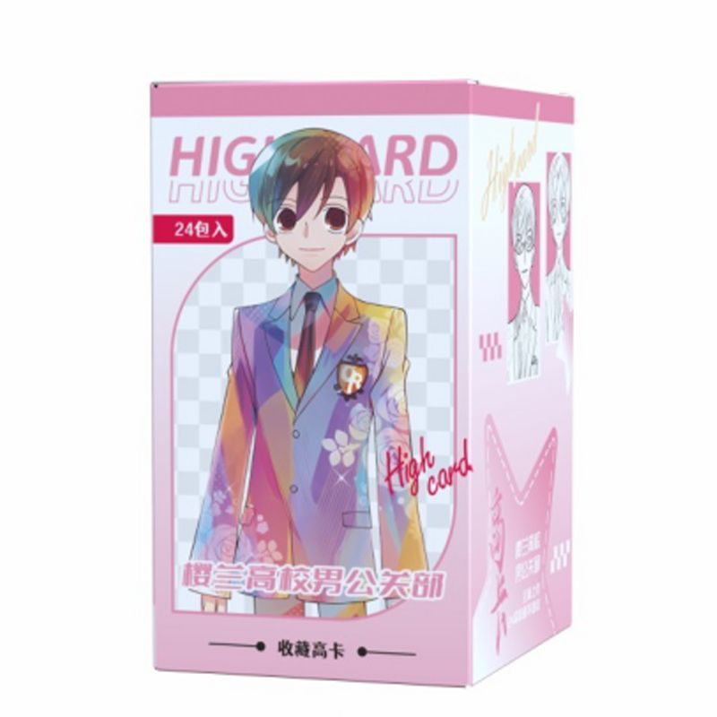 Ouran Highschool Double Sided Acrylic Card Blind Pack
