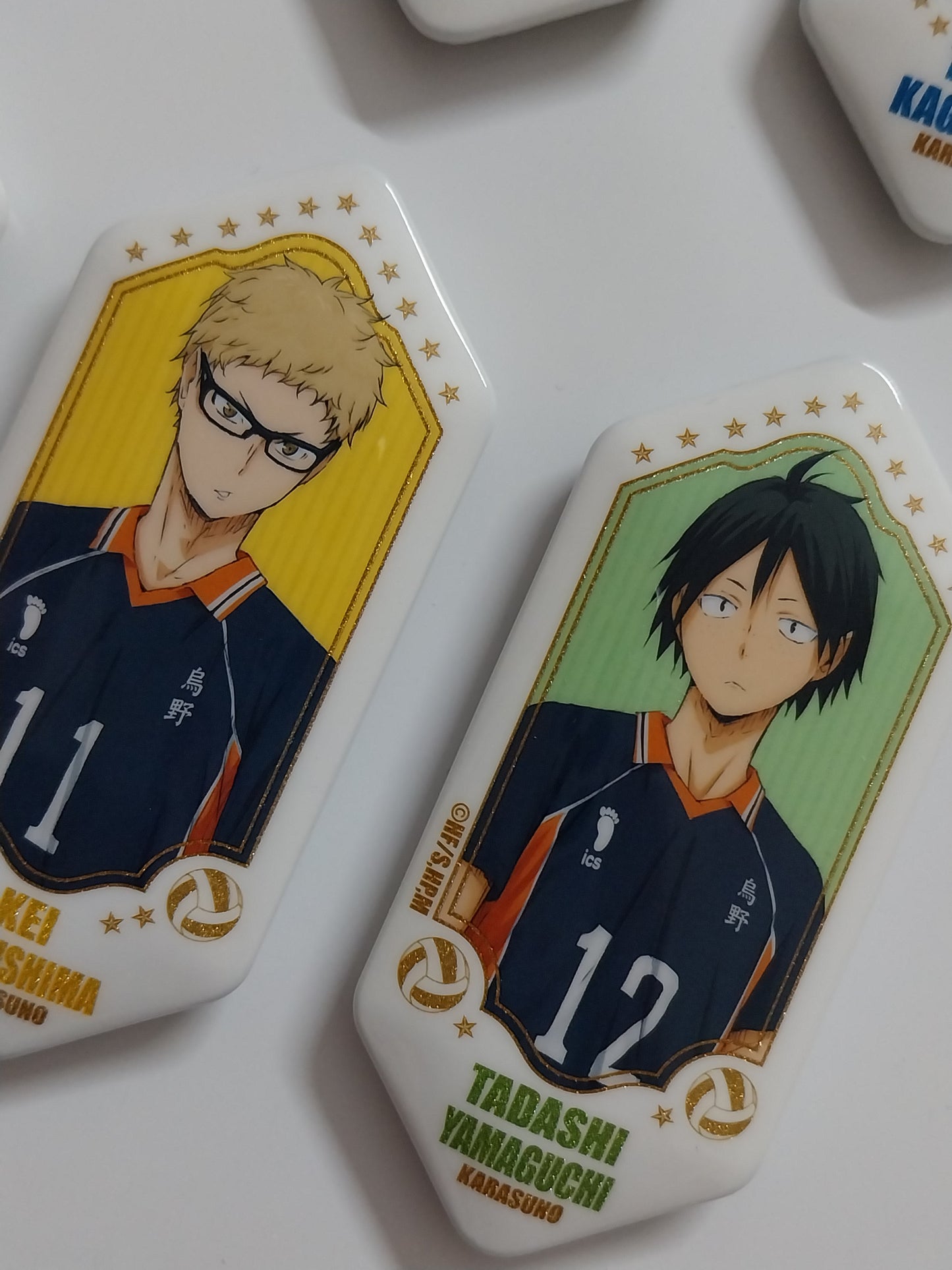 Haikyu hexagon badge blind bag [OFFICIAL]