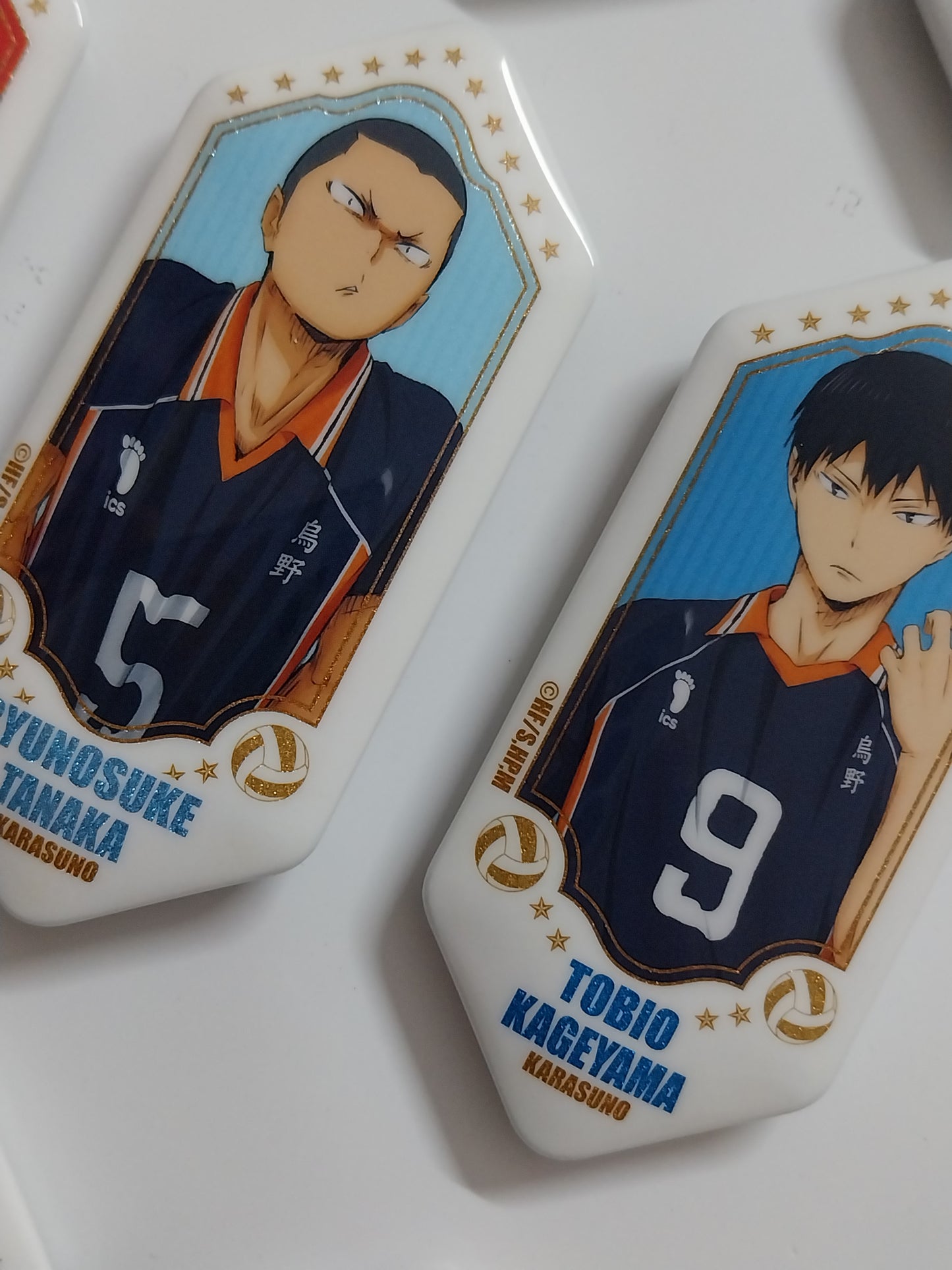 Haikyu hexagon badge blind bag [OFFICIAL]