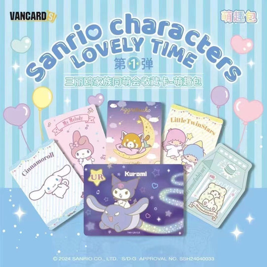 Sanrio×Vancards Characters Lovely Time Trading Cards booster pack  5card/pack [OFFICIAL]